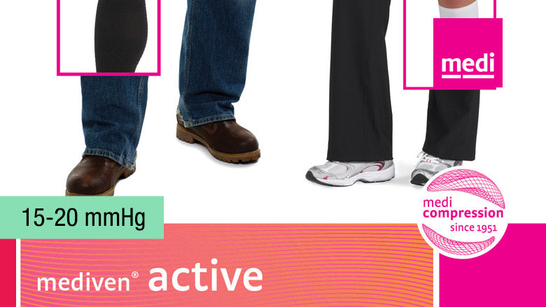 Mediven Active Knee 15-20 mmHg – LegSmart Compression Socks