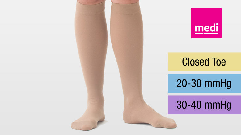 Mediven Plus Knee Closed Toe – LegSmart Compression Socks