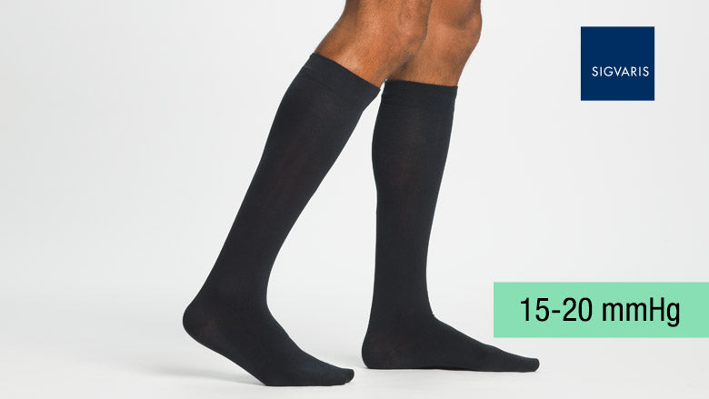 Sigvaris Sea Island Cotton Knee 15-20 mmHg – LegSmart Compression Socks