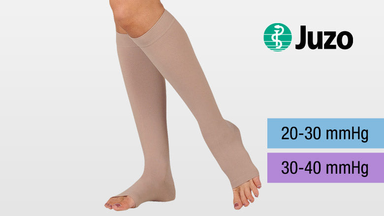 Juzo Dynamic Knee High 30-40 mmHg w/ 3.5 cm Silicone Band, Trend Color Juzo Dynamic Knee High 30-40 mmHg w/ 3.5 cm Silicone Band, Trend Color