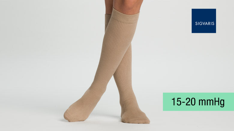 Sigvaris Casual Cotton Knee 15-20 mmHg