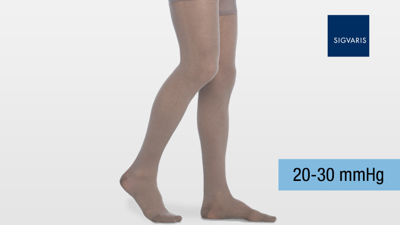 Sigvaris Midtown Microfiber Thigh High Compression Stockings
